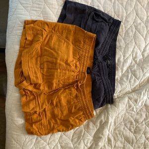 Lot of two summer shorts, Loft/J Crew size 8/M